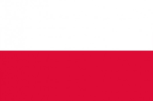 Polen Fan Flagge 1,5m x 90cm