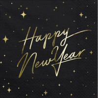 20 Royal New Year Servietten 33 x 33cm