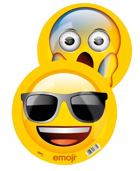 Emoji Ball Cool & Besorgt 23cm