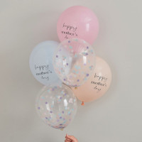 Vorschau: 5 Happy Mothers Day Eco-Latexballons