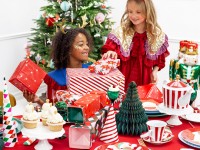 Vorschau: Edler Tannenbaum Wabenball Hänger 20cm