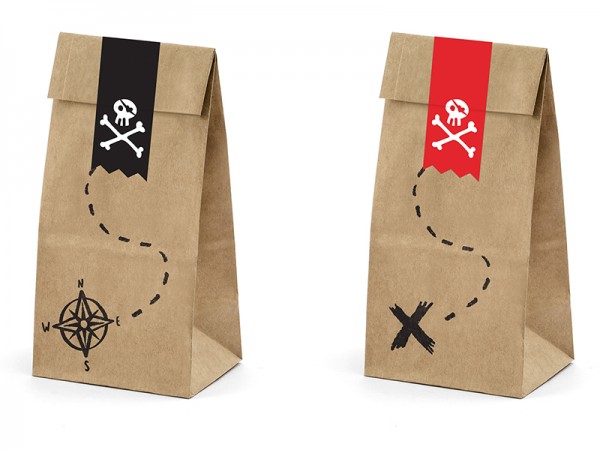 6 Südsee Piraten Geschenktüten 2