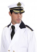 Vorschau: Kapitänsmütze Mit Goldverzierung