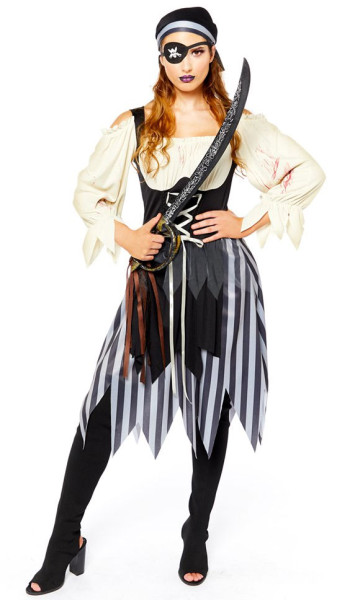 Untote Piratenbraut Kostüm für Damen 3