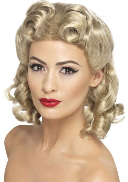 Carol 40er Jahre Retro Perücke In Blonde