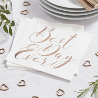 20 Märchenhochzeit Servietten 33cm