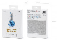 Vorschau: Twinkle Blue Ballon-Set 90cm x 1,40m