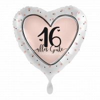 Alles Gute du bist 16 Folienballon 45cm