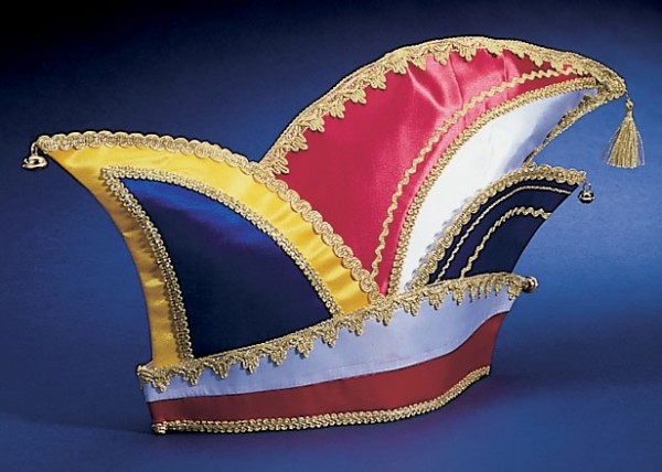 Edle Elferrat Mütze Mit Goldborten