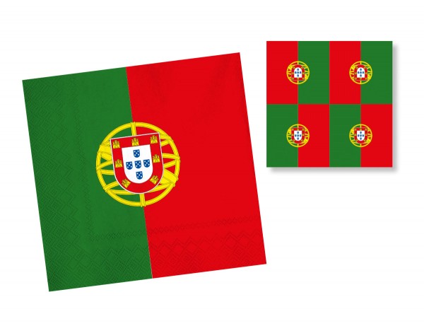 20 Portugal Servietten Lissabon 33cm