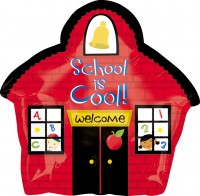 School is cool Folienballon 45cm