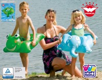 Schwimmring Elefant oder Frosch 65x51cm