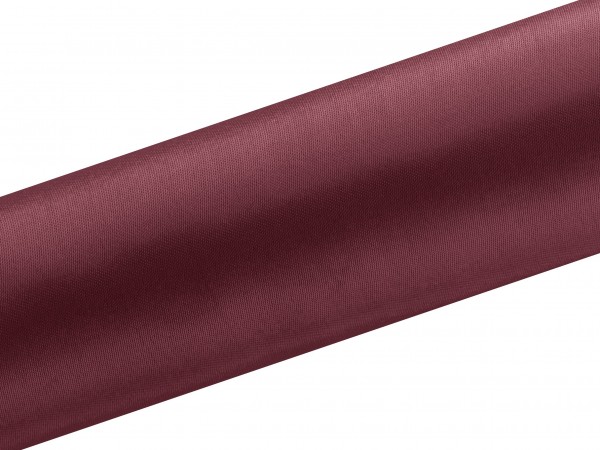 Satin Stoff Eloise bordeauxrot 9m x 16cm