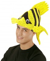 Vorschau: Gelb-Schwarze Tropic Fish Mütze
