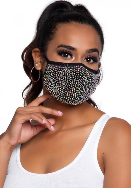 Mund-Nase-Maske Charm mit Strass