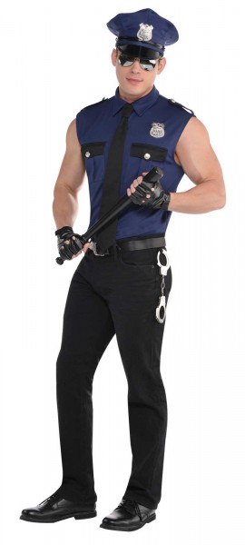 Police Officer Bill Herrenkostüm