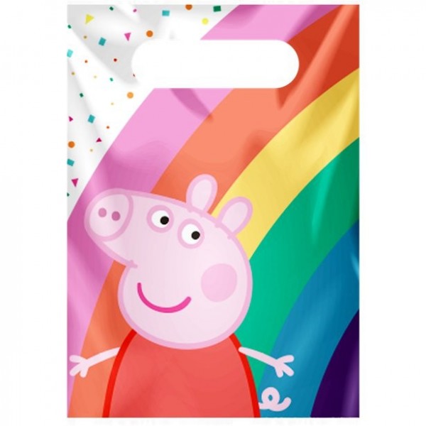 8 Peppa Wutz Geschenktüten