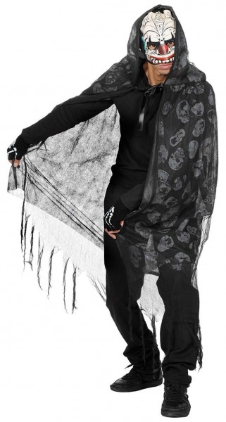 Horror Death Skull Umhang Unisex