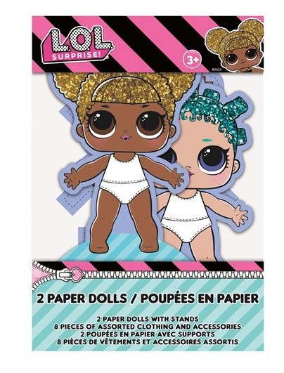 LOL High Fashion Papierpuppen