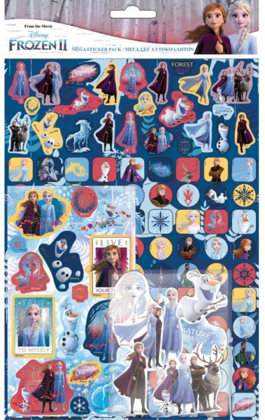 Frozen II XXL Sticker Set 21cm x 35cm