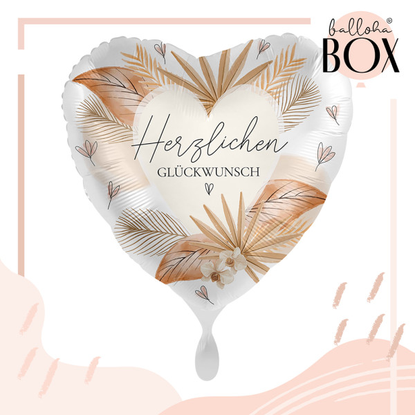 Balloha Geschenkbox DIY Boho Congrats XL