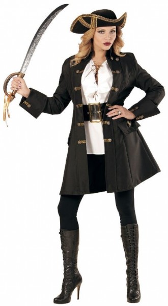 Piraten Räuberin Mantel für Damen 2