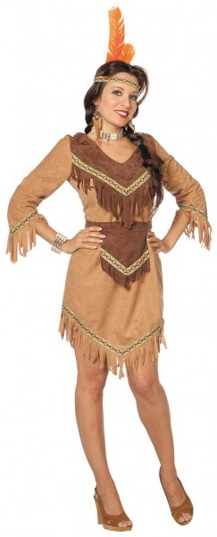 Squaw Indianerin Kostüm