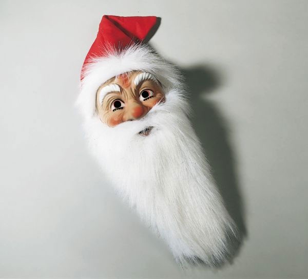 Freundliche Weihnachtsmann Maske