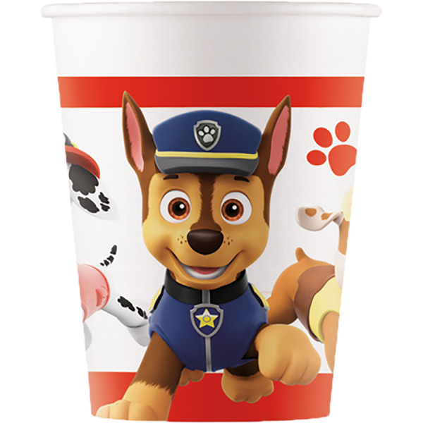 8 Paw Patrol FSC Pappbecher 200ml