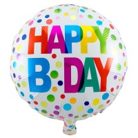 Splendid Happy Birthday Folienballon 45cm