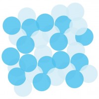 Konfetti blau 22 g