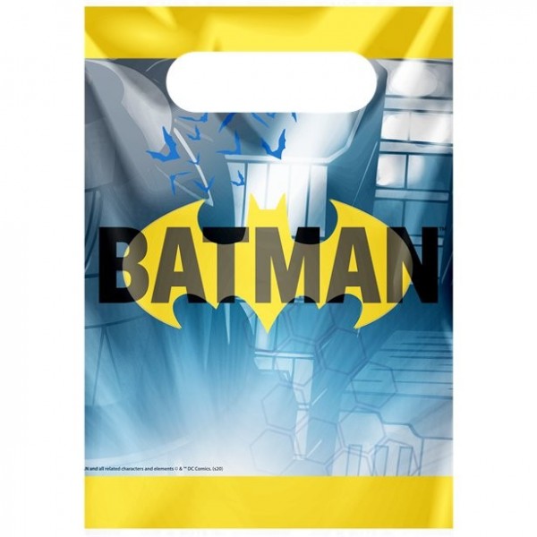 8 Batman Geschenktüten 22cm