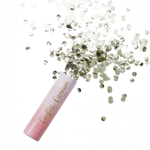 Birthday Blush Konfettikanone gold