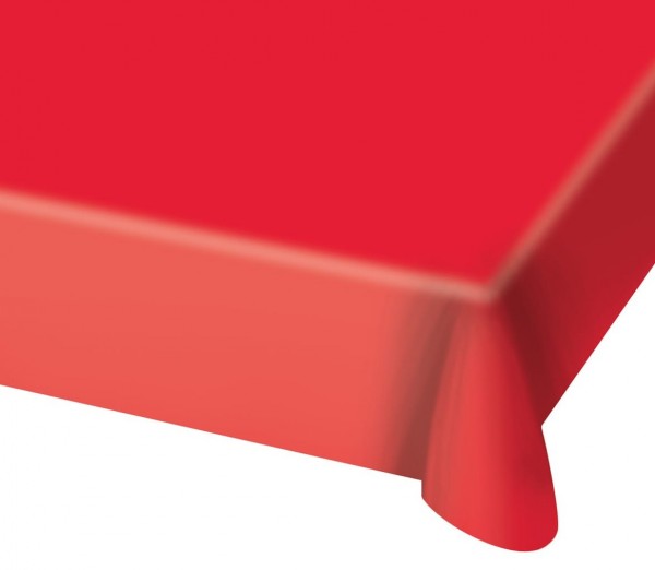 Tischdecke Rosenrot