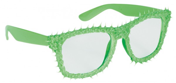 Lustige Party Brille Frosty Mintgrün