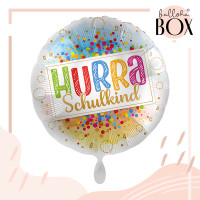 Vorschau: Balloha Geschenkbox DIY Hurra Schulkind XL