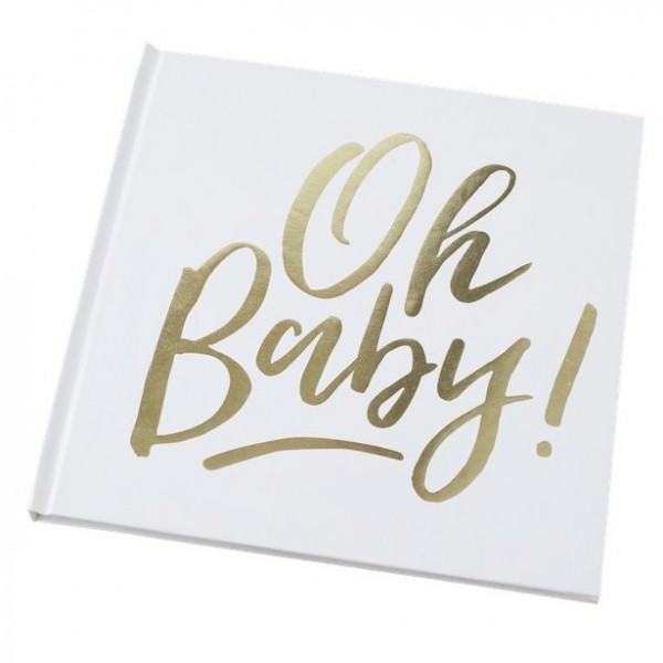 Oh Baby Gästebuch 21 x 21cm 2