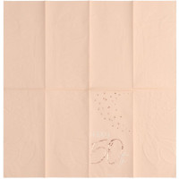 Vorschau: 10 Rosy Blush 50th Birthday Servietten 33cm