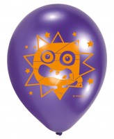 6 Monster Parade Luftballons 23cm