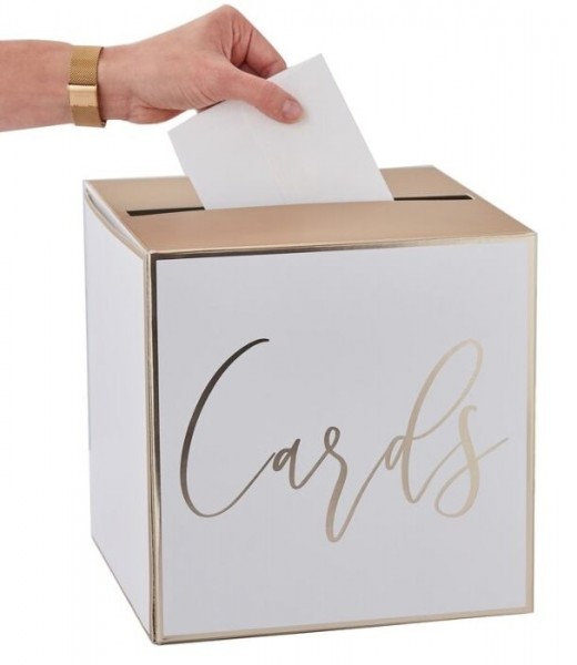 Golden Wedding Kartenbox