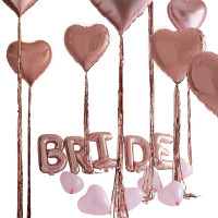Vorschau: Bride`s Bed Folienballon-Set 30-teilig