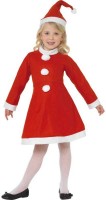 Weihnachtsmädchen Santa Clara Kinderkostüm