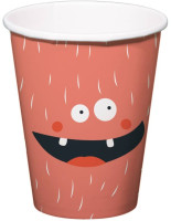 6 Monster Festival Pappbecher 250ml
