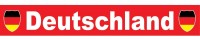 Deutschland Fan Schal 1,5m