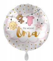 Du wirst Oma Folienballon 45cm
