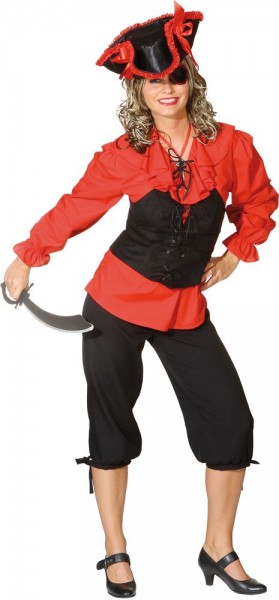 Schwarze Elena Kniebundhose