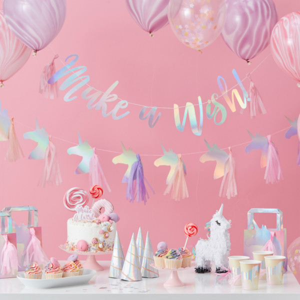 Party like a Unicorn Girlande 1,5m 4