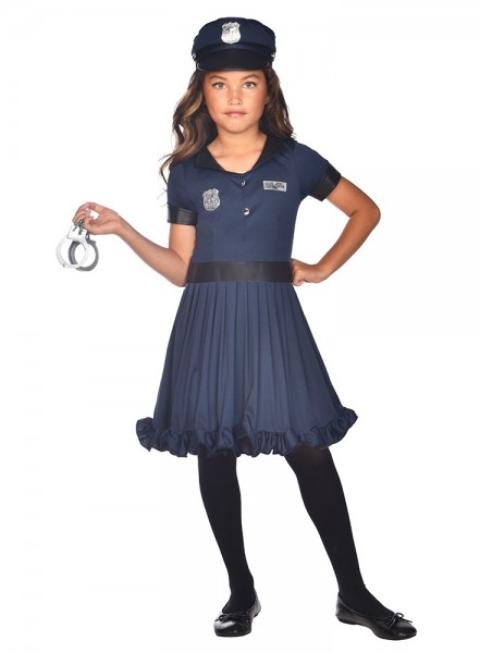 Kleine Polizistin Anna Kinderkostüm