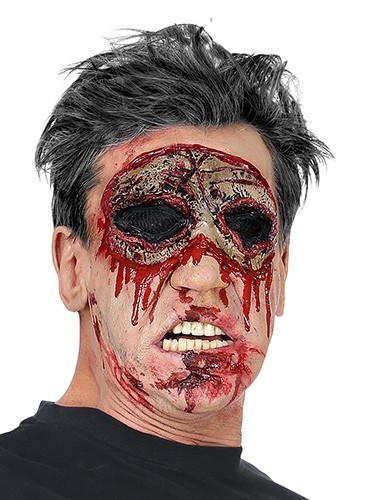 Blutige Augen Latex Applikation