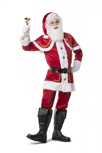Edles Weihnachtsmann Kostüm Für Herren